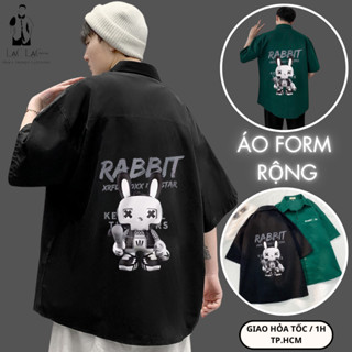 Sơ mi nam ngắn tay LẠC LẠC OFFICIAL , áo sơ mi form rộng , chất liệu vải lụa mango dày dặn