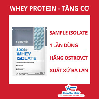 SAMPLE ISOLATE OSTROVIT - WHEY PROTEIN - WSPT