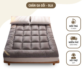  Nệm topper nhật đệm topper bông tấm trải sàn tiện nghi kích thước 1m2x2m 1m4x2m 1m6x2m 1m8x2m 2m2x2m dày 6-8cm 