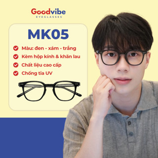 Gọng Kính Mắt Vuông, Chất Liệu Nhựa, Phù Hợp Cho Nam Và Nữ, Chống Tia UV - MK05