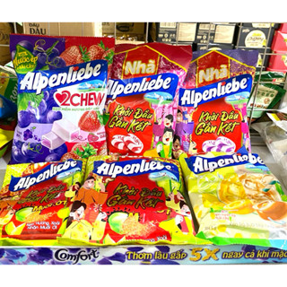  Kẹo Alpenliebe  đủ vị to và nhỏ 