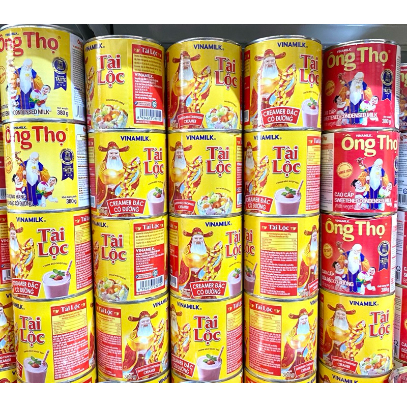 Sữa Đặc Ông Thọ Có Đường 380g / tài lộc 380g