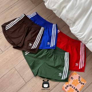 Quần short thể thao Adidas Essentials vải dù nhăn, cạp chun dây rút, vận động thể thao - dodo.coco