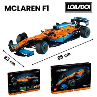 Khung treo kèm mô hình lắp ráp siêu xe đua Lego MCLAREN F1 tỉ lệ 1:8 với 1642 PCS Fullbox cao cấp