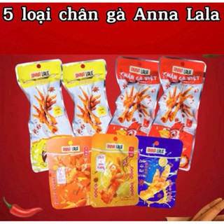 (Giá sỉ) Combo 60 và 50 chân gà Anna Lala có xương và rút xương đủ vị - Ăn vặt ngon Food