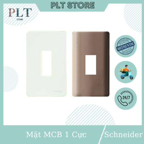 Mặt MCB 1 Cực Schneider Dòng ZENcelo A A8401MCB_WE_G19, A8401MCB_SZ_G19
