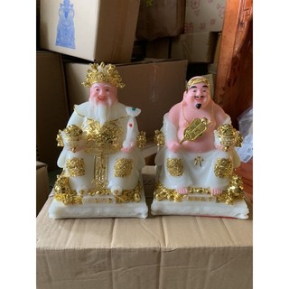 bộ Thần Tài thổ địa tài phát đá thờ cúng.