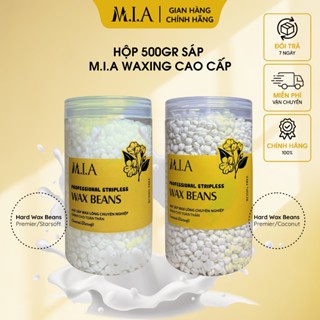 Hộp 500gr Sáp Wax Lông Nóng Cao Cấp Coconut hương dừa siêu bám lông, wax tay chân, bikini, wax nách
