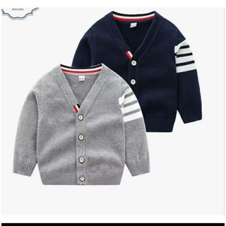 Áo khoác len mịn đẹp mặc tết siêu đẹp cho bé trai 8_20kg