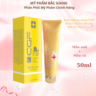 Kem chống nắng CGF Hàn Quốc SPF50+ PA+++ - Không bết dính, lên tông trắng hồng