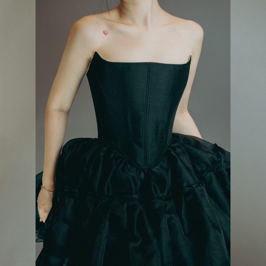 Létitia - Spider Vivian Corset ft Petticoat (áo Corset dáng Vivian).