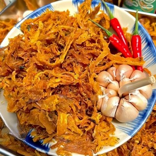 Khô Mực Xé Tẩm Vị Bình Định 100gr VNFoods Ăn Ngon Đỉnh - Món Ăn Xứ Quê