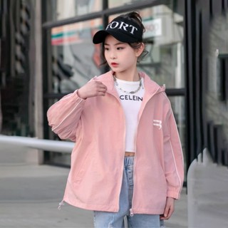 Áo khoác cho bé gái 0408 FIVEBE size đại dù 2 lớp chống nắng chống gió