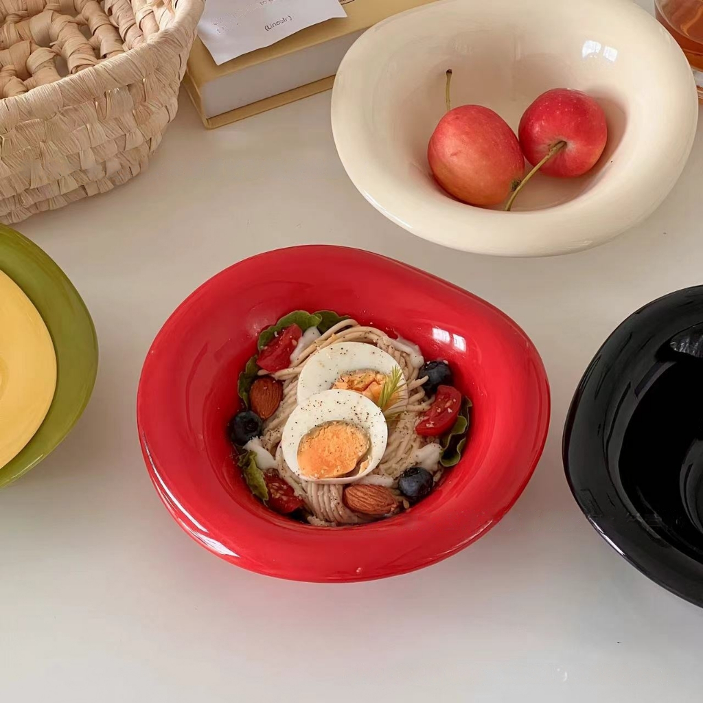 [CÓ SẴN] TÔ GỐM ĂN SALAD / SỮA CHUA SÁNG MÀU SẮC - SALAD BOWL