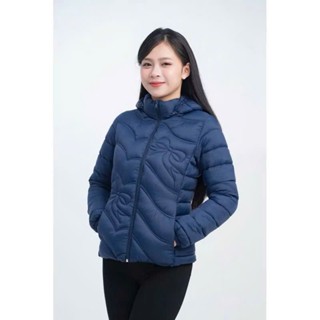  Áo khoác phao nữ siêu nhẹ Trần Hai Mặt Bông Vi Sinh Hoạ Tiết Hình Nơ Vải Polyester Áo khoác nữ YOYOSHOP 