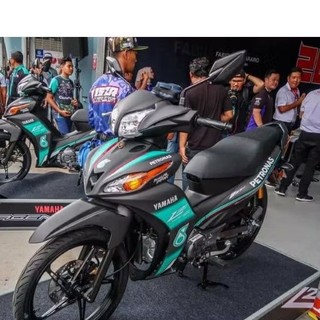 tem rời jupiter đen phối xanh - decal ruby