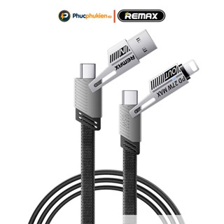 Cáp sạc 4 in 1 sạc nhanh 65w Remax C189 dây sạc đa năng cho điện thoại máy tính bảng- Phúc Phụ Kiện