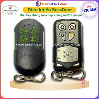 [ Top 1 bán chạy ]Điều khiển cửa cuốn BossDoor Tân Trường Sơn - Remote cửa cuốn mã nhảy chống sao chép, có 4 lựa chọn.