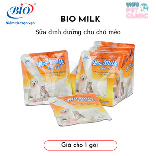  Sữa Bột Bio Milk Dành Cho Chó Mèo Gói 100g 