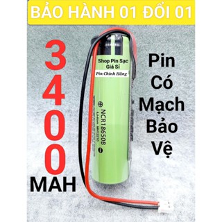 Pin 18650 PANASONIC 3400maH Tông đơ cắt tóc JAPAN