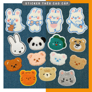 Sticker Ủi Thêu - sticker ủi quần áo, Miếng ủi thêu trang trí quần áo, Miếng Vá Ủi Quần Áo, Diy