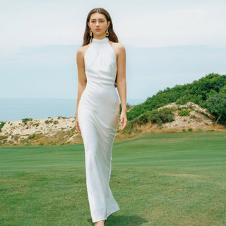 NUDIEYE - Đầm Lụa Hở Lưng Yolanda Silk Dress