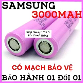 Pin 18650 SAMSUNG INR 30Q 3000MAH CHÍNH HÃNG