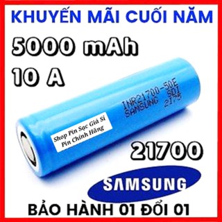 Pin 21700 5000mah Samsung 50E Chính Hãng