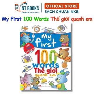 Sách My First 100 Words (Hơn 120 Stickers) - Bộ 2 cuốn - ND