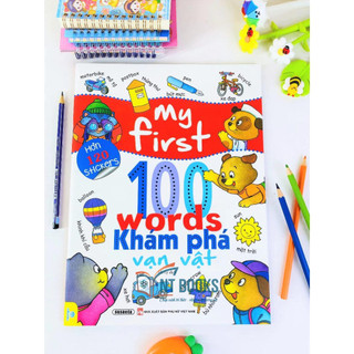 Sách My First 100 Words (Hơn 120 Stickers) - Bộ 2 cuốn - ND