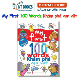 Sách My First 100 Words (Hơn 120 Stickers) - Bộ 2 cuốn - ND
