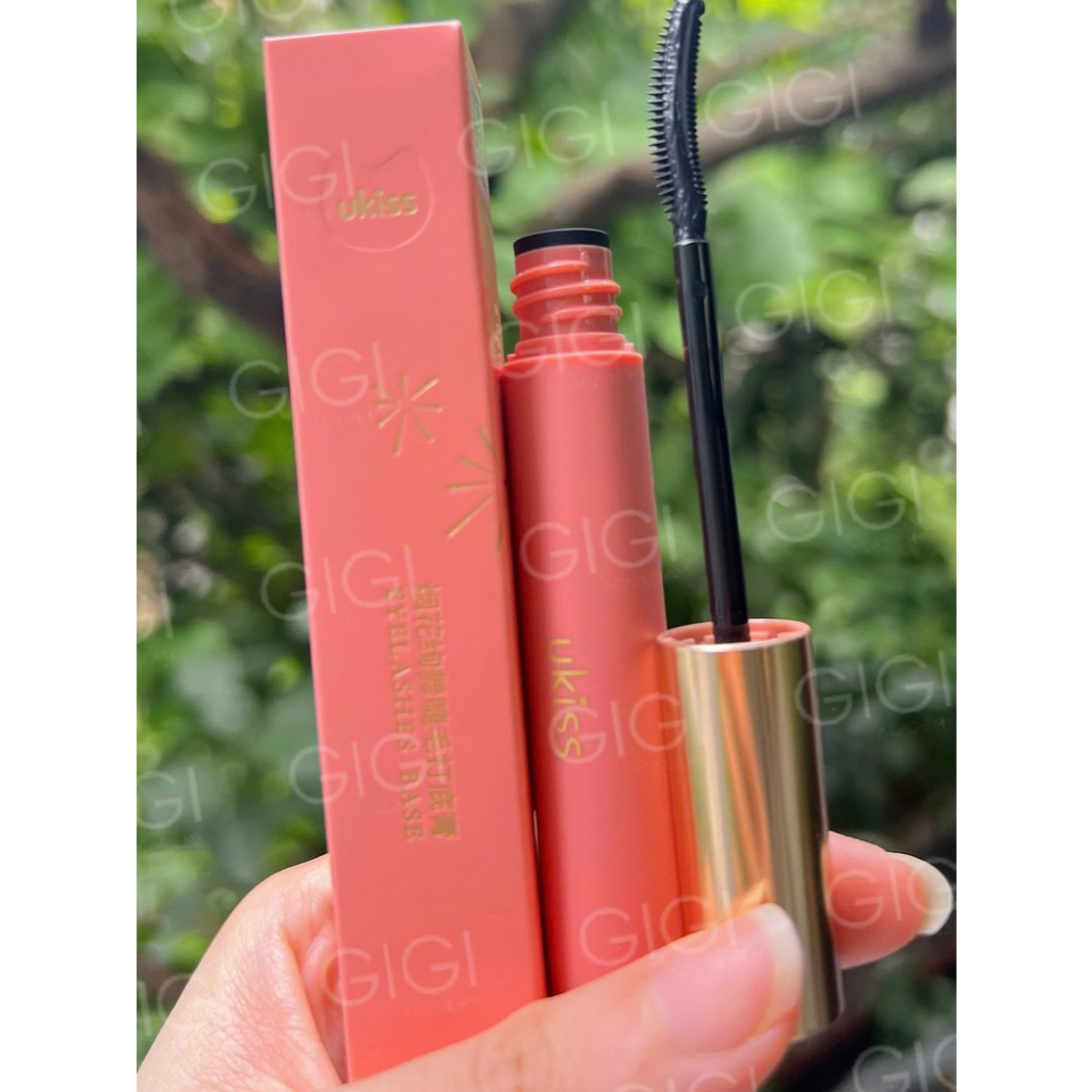 [GiGi Makeup] Chuốt mi Mascara Ukiss chống thấm nước lâu trôi đầu cọ mảnh chuốt dài và cong mi