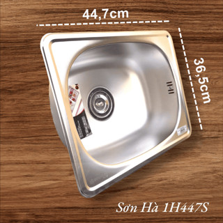 Chậu rửa bát 1 hố inox Sơn Hà 1H447S