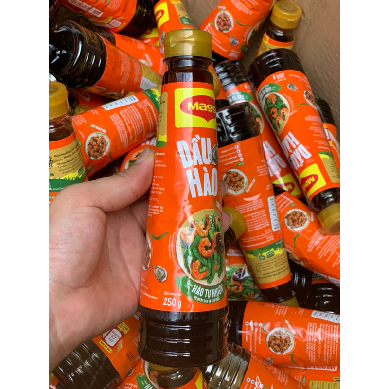 Dầu hào Maggi đậm đặc 150g,250g date t8.2025