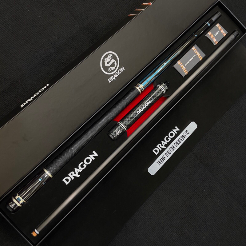 [Dragon] Cơ bida lỗ full cacbon DRAGON LEGEND LD-BL2 (full box)