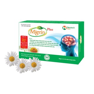 Migrin Plus - Viên uống giảm đau nửa đầu, migrain, rối loại tiền đình