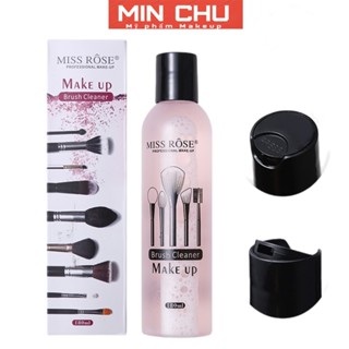 Nước Rửa Cọ Trang Điểm Miss Rose Giặt Mút Siêu Sạch Dễ Sử Dụng