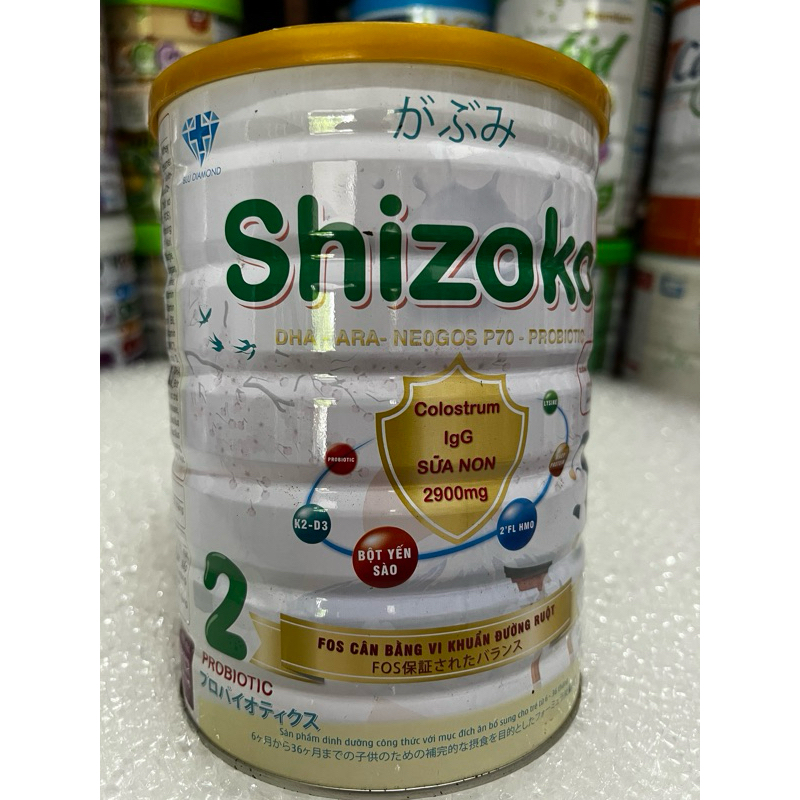 sữa shizoko 6-36 tháng 900g /hsd th4/26