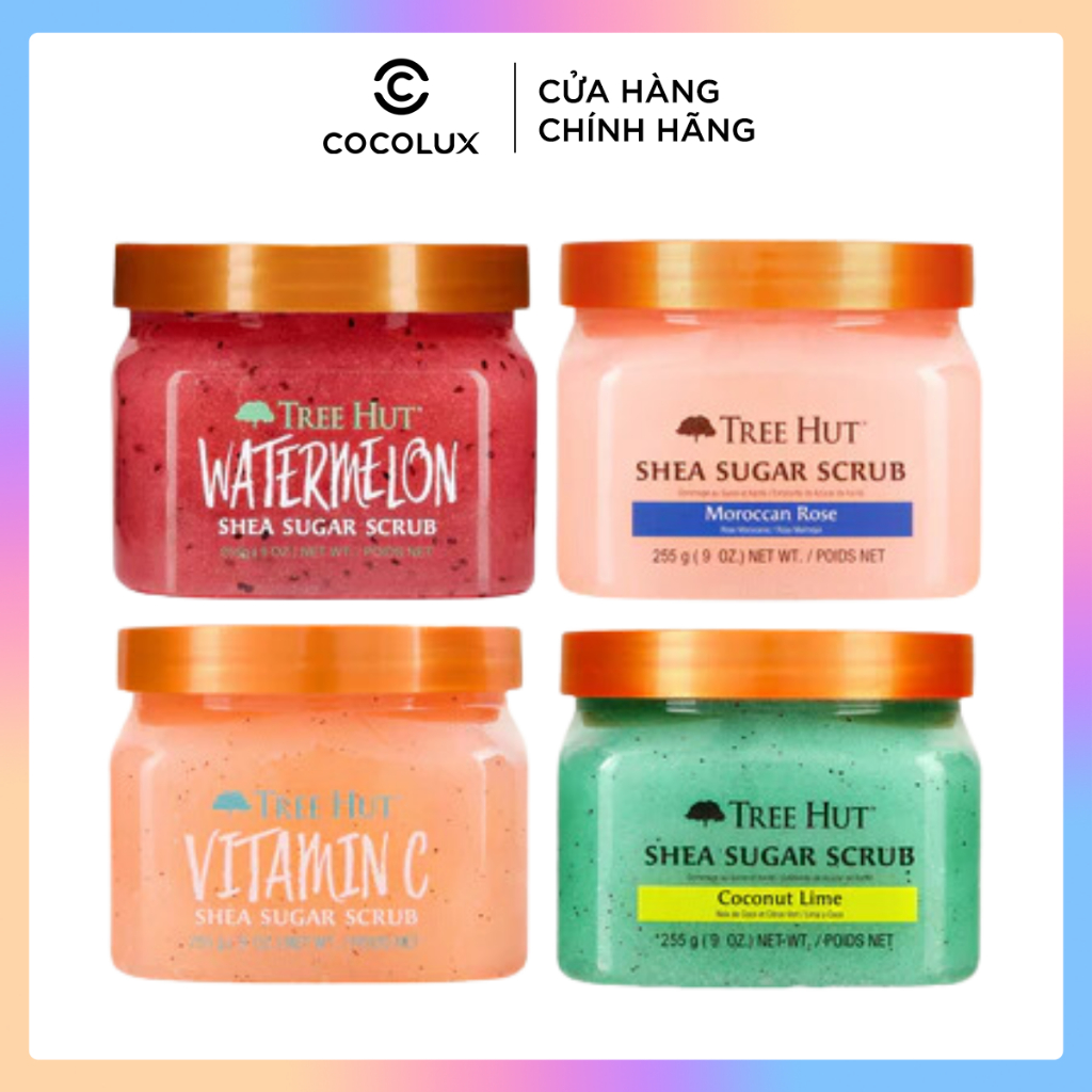 Tẩy Tế Bào Chết Body Tree Hut Shea Sugar Scrub 510g