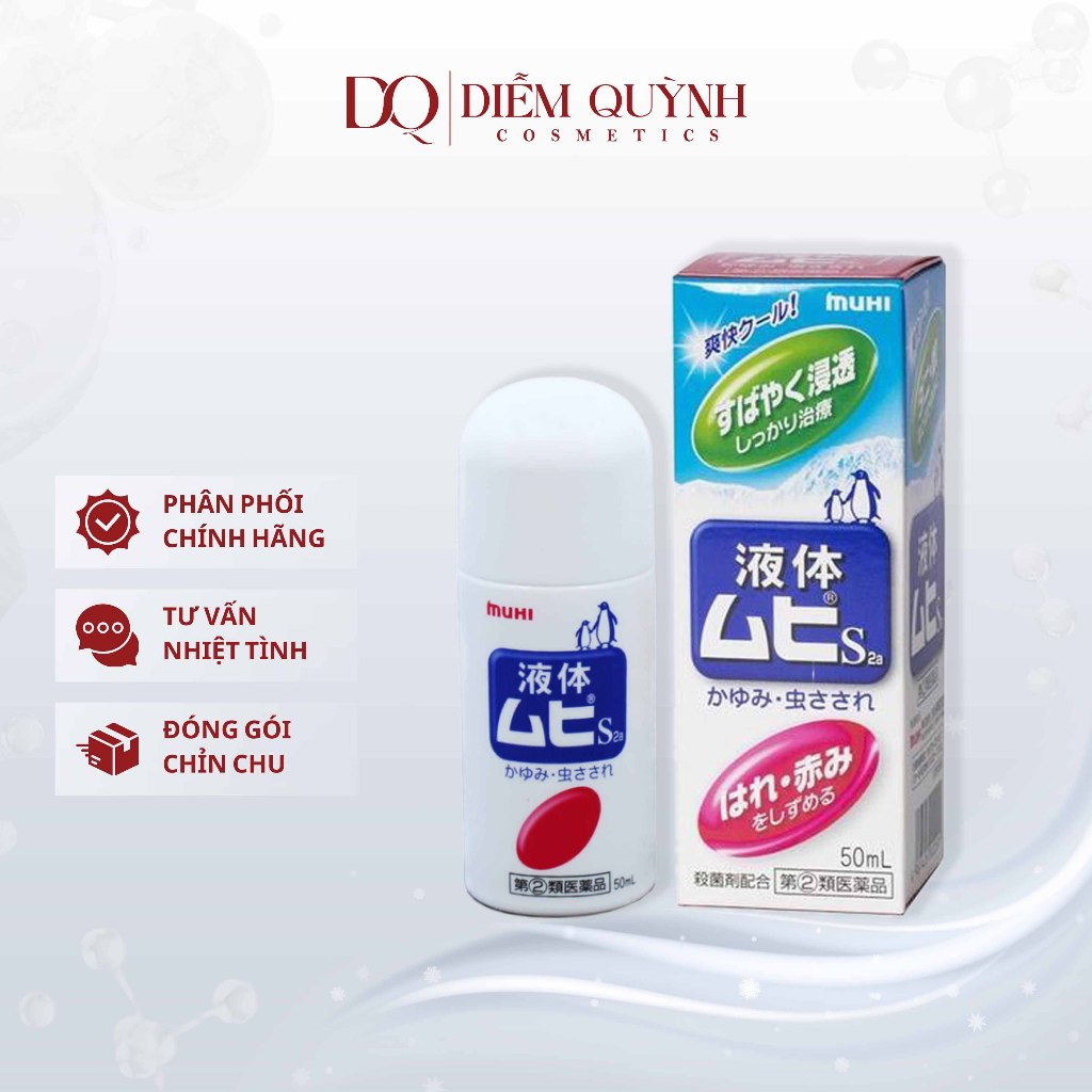 Lăn Bôi Muỗi Đốt Và Côn Trùng Cắn Muhi Nhật Bản