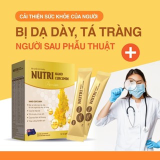 [ Hộp giấy] Sữa nghệ Nano Curcumin hỗ trợ cải thiện cho người bị đau dạ dày, Tá tràng, Đại tràng, Đường ruột