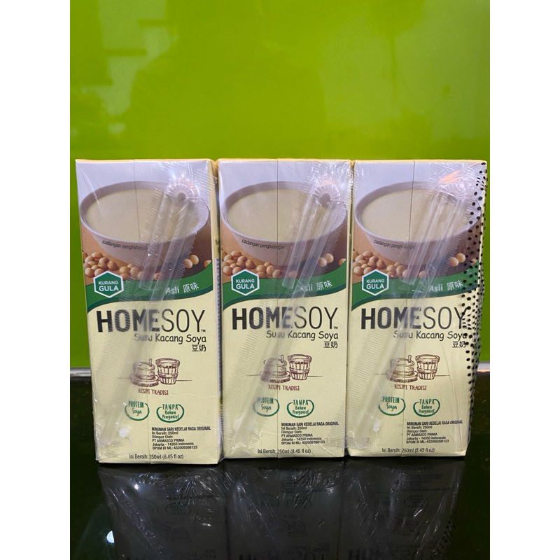 Date 4/2026 Sữa đậu nành Homesoy - Thùng 24hộpx250ml