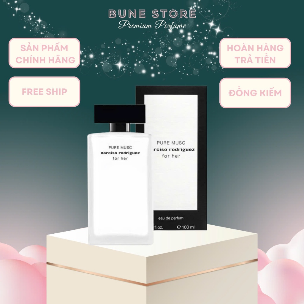 [ Chính Hãng ] Nước hoa nữ Narciso Rodriguez For Her Eau de Parfum 100ml