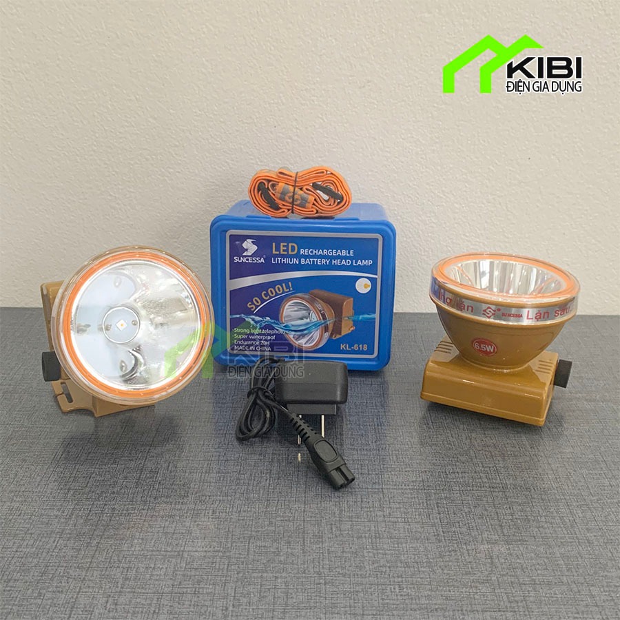 Đèn bin siêu sáng, đèn siêu sáng đội đầu KL - 618