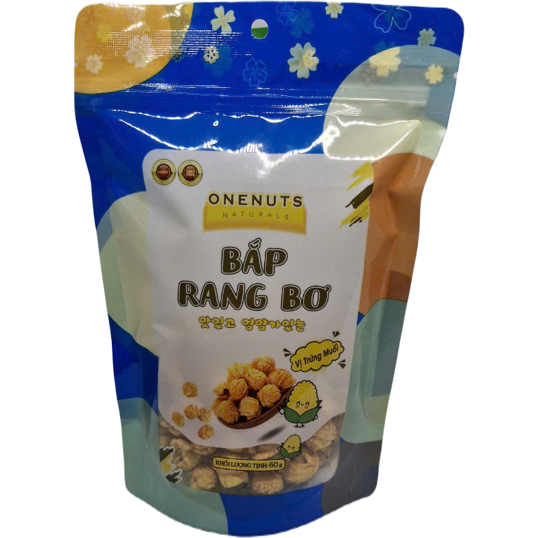 "ONENUTS Bắp Rang Bơ Vị Trứng Muối 100g