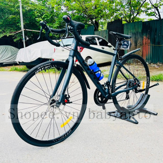 Xe Đạp Road DTFLY R-070A Khung Nhôm Không Mối Hàn Sơn Tĩnh Điện,Tay Đề Lắc Shimano R070, Đùi Nhôm, Phanh Heo Dầu X-Tech