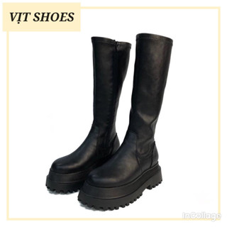 có sẵn BỐT ĐẾ CAO BÁNH MÌ CÁ TÍNH BOOT CAO CỔ CÓ KHOÁ KÉO ĐẾ CAO 6 PHÂN HOTTREND 2025