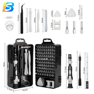 Bộ Tua Vít Đa Năng Mini 115 Chi shengbo CXQ2029 Sửa Điện Thoại, Laptop, Kính, Đồng Hồ Tiện Lợi