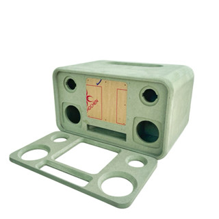 Box loa thô kiểu Hầm Thái bo cong cho sub 5.25 inch tặng mica mặt trước LT Speaker