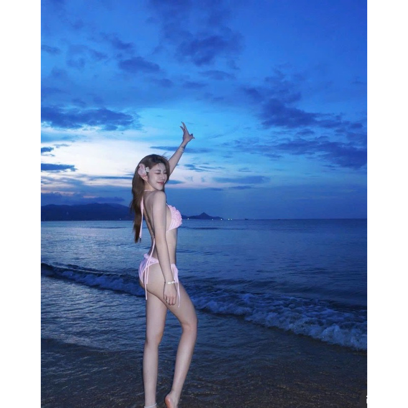 ( Che tên) Bikini 2 mảnh  áo ren quần ship ren hot 2024 | BigBuy360 - bigbuy360.vn